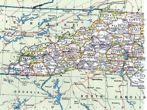 Counties of North Carolina state