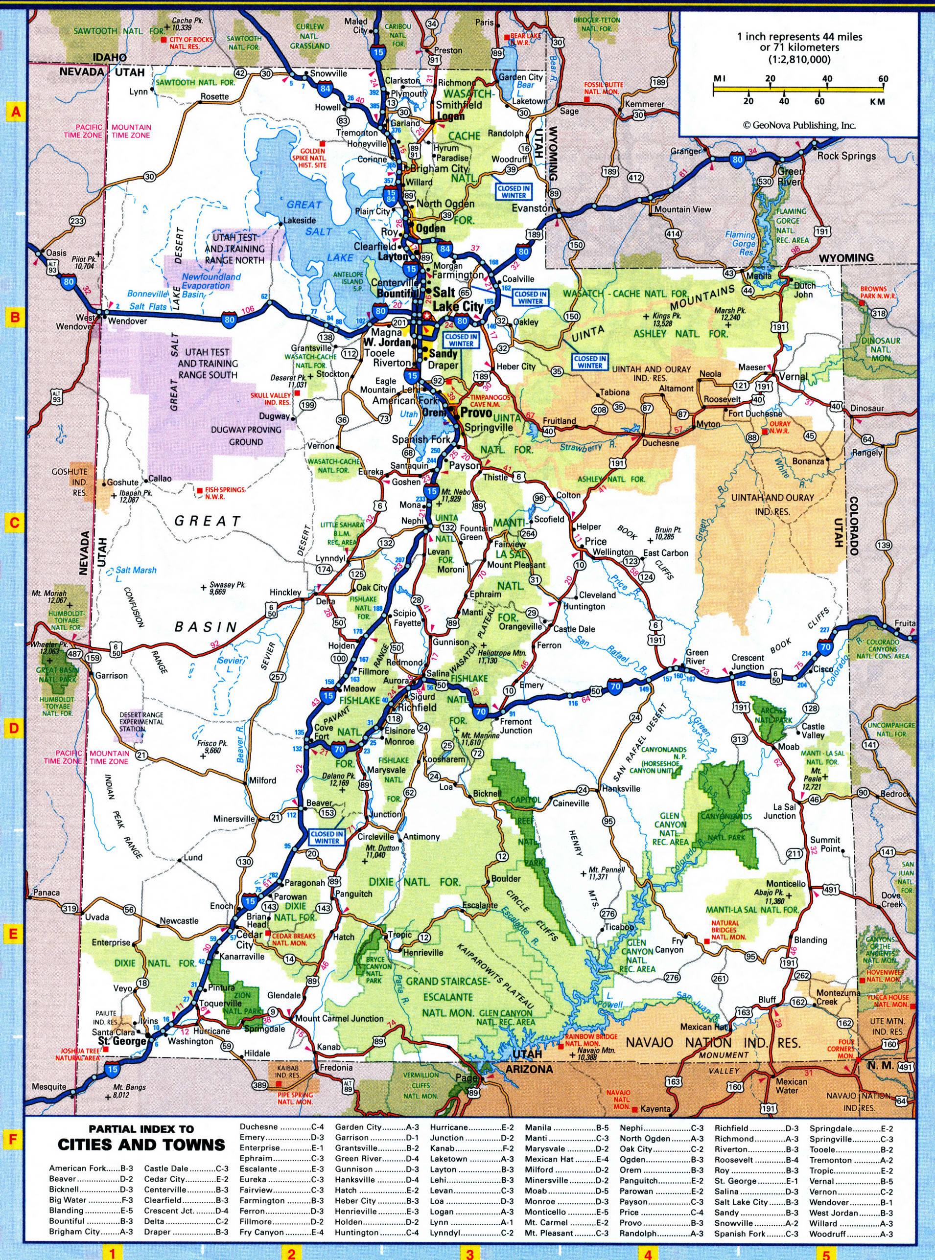 Utahs National Forest Crossword - prntbl.concejomunicipaldechinu.gov.co