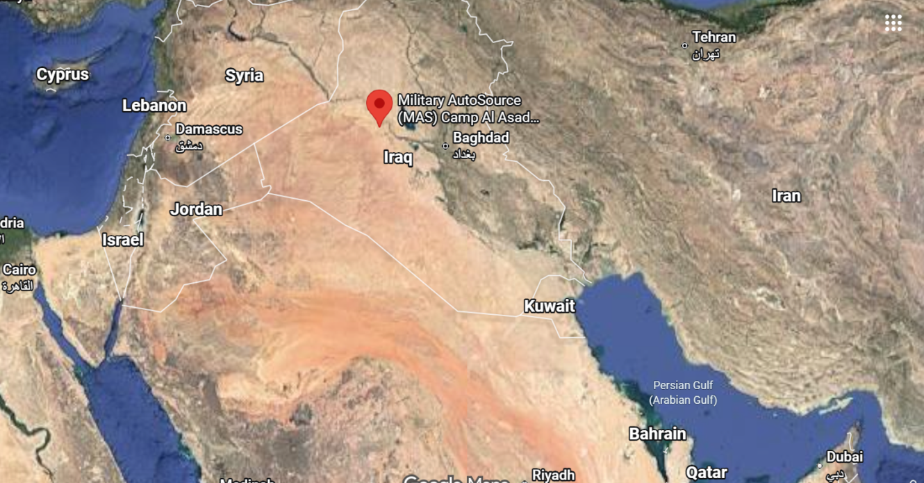 Military AutoSource (MAS) Camp Al Asad On Base