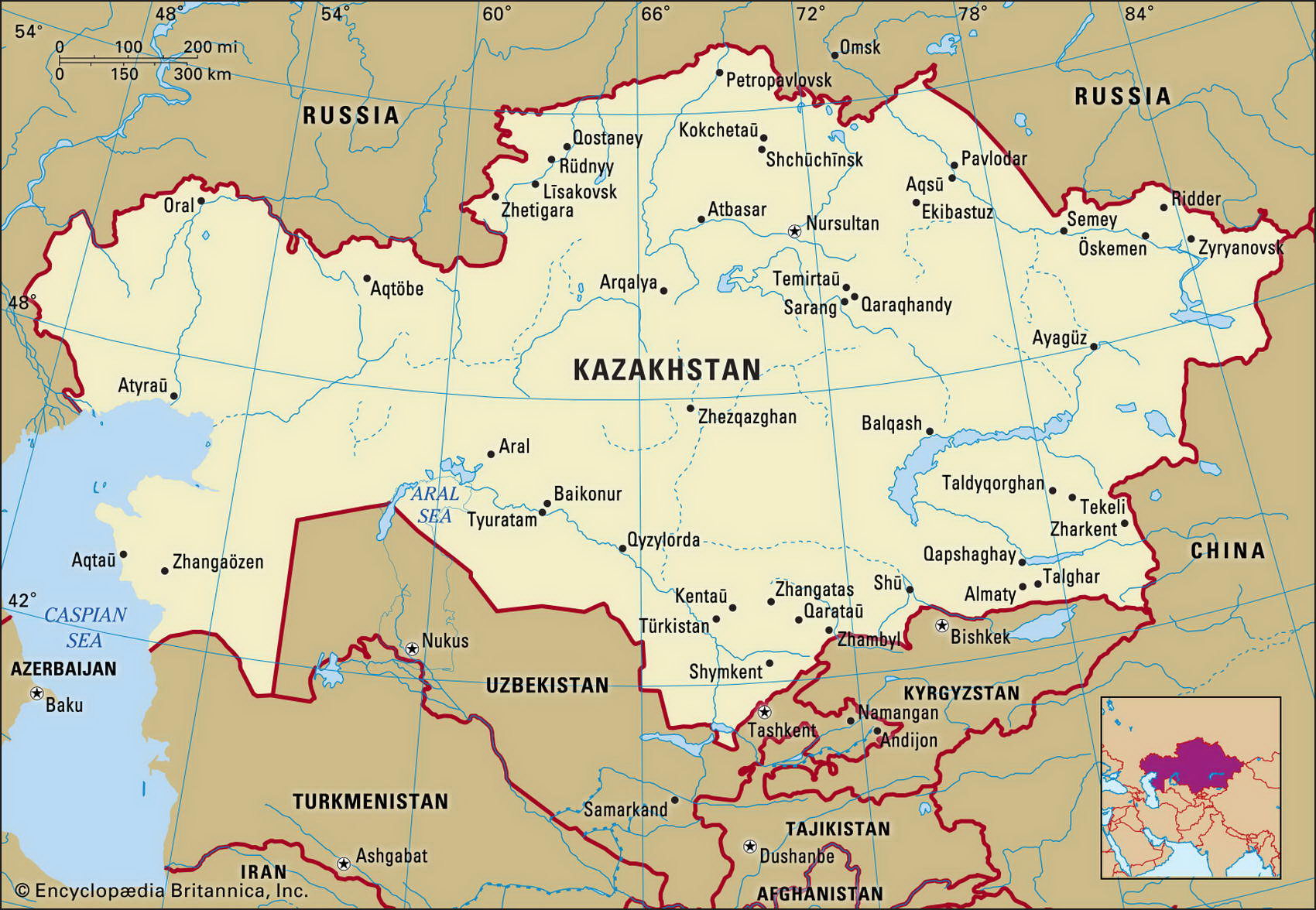 Unraveling The Geography Of Kazakhstan: A Comprehensive Guide To Its 