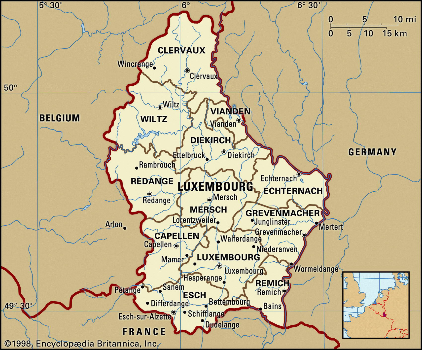 Luxembourg Maps Facts World Atlas | The Best Porn Website