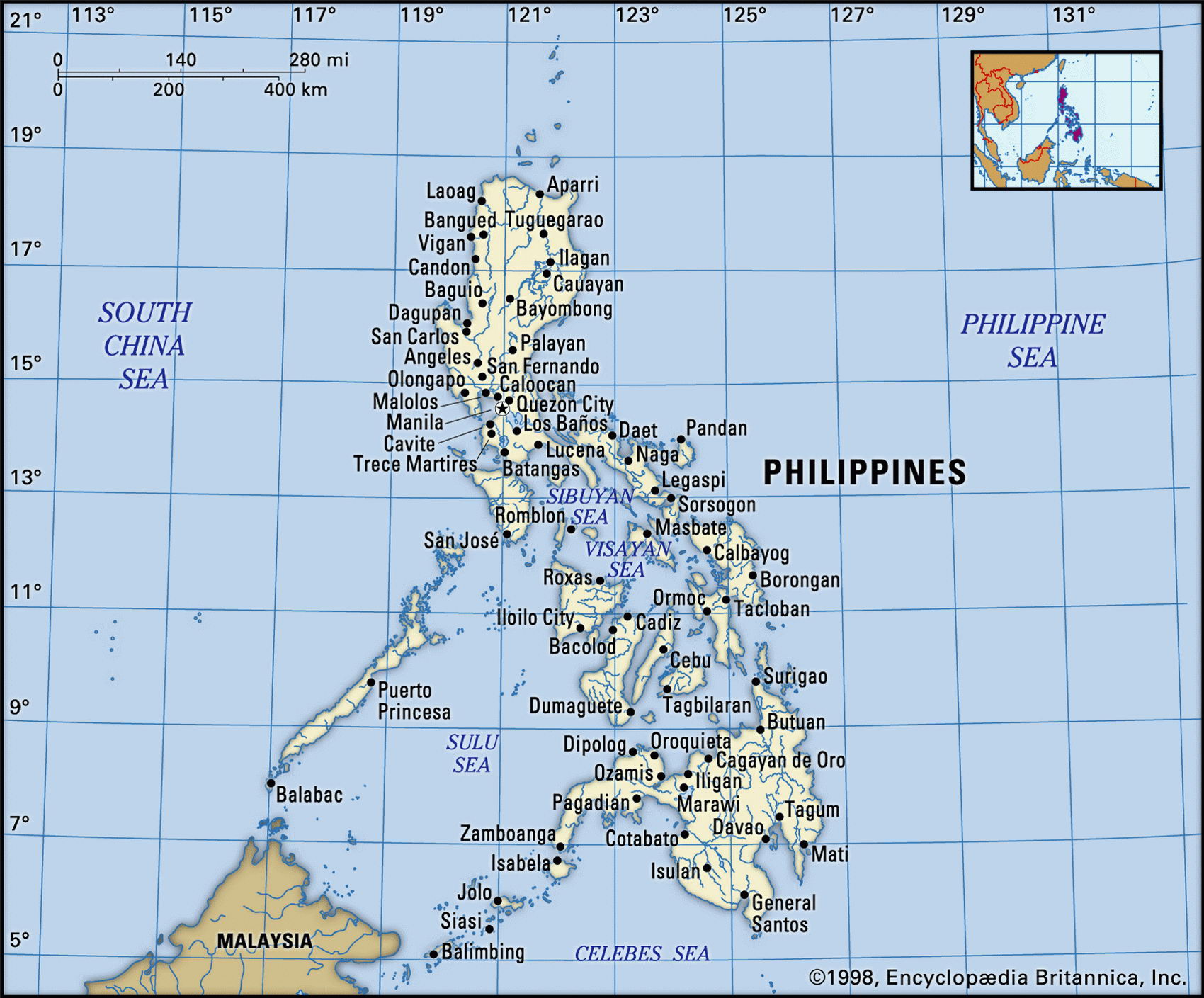 Philippines map